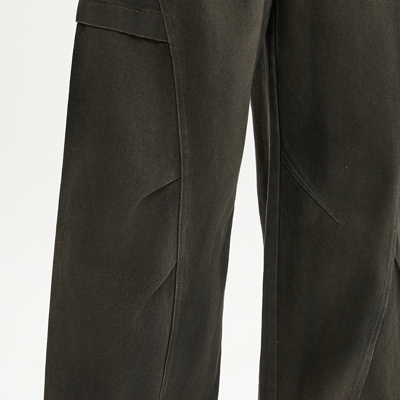 Men's Wide-Leg Cargo Pants
