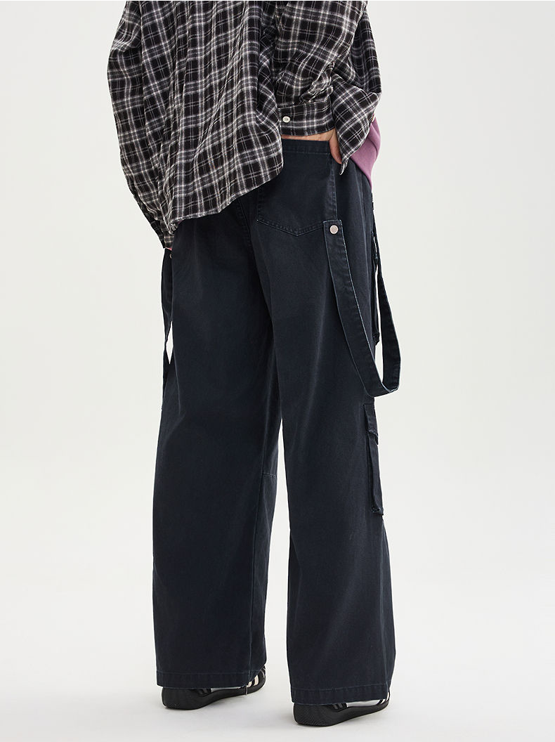Men's Black Cargo Pants